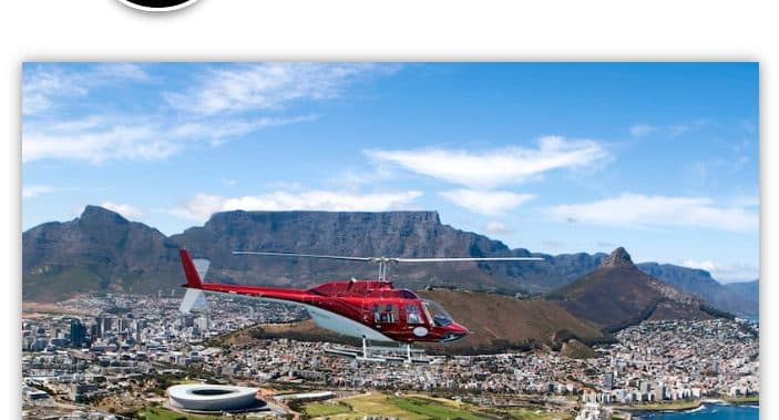Cape Town Helicopter Ride
