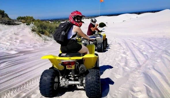 Quad Biking at the Atlantic Dunes